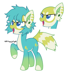 Size: 3000x3000 | Tagged: safe, artist:renhorse, oc, oc only, oc:seafoam, earth pony, pony, base used, female, high res, mare, raised hoof, simple background, solo, transparent background
