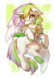 Size: 1140x1607 | Tagged: safe, artist:swaybat, oc, oc only, alicorn, pony, alicorn oc, horn, solo, wings