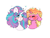 Size: 1032x774 | Tagged: safe, artist:a-x-o, luster dawn, princess flurry heart, alicorn, pony, unicorn, g4, blushing, bust, cheek fluff, eyes closed, female, floppy ears, flurrydawn, lesbian, mare, older, older flurry heart, one eye closed, shipping, simple background, transparent background