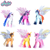 Size: 800x800 | Tagged: safe, applejack, fluttershy, nightmare moon, nightmare rarity, pinkie pie, rainbow dash, rarity, twilight sparkle, alicorn, fairy, pony, g4, alicornified, applecorn, armor, artificial wings, augmented, bootleg, fairy wings, female, fluttercorn, irl, lanyi, lanyitoys, magic, magic wings, mane six, nightmare applejack, nightmare fluttershy, nightmare mane six, nightmare pinkie, nightmare rainbow dash, nightmare twilight, nightmarified, photo, pinkiecorn, race swap, rainbowcorn, raricorn, recolor, simple background, toy, twilight sparkle (alicorn), watermark, white background, wings, wrong eye color, xk-class end-of-the-world scenario