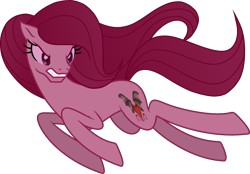 Size: 2582x1799 | Tagged: safe, artist:starshade, artist:tanahgrogot, oc, oc only, oc:annisa trihapsari, earth pony, pony, series:the return of annisa, base used, earth pony oc, female, gritted teeth, heart, indonesia, mare, medibang paint, solo, vector