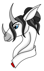 Size: 1734x2781 | Tagged: safe, artist:agdapl, bicorn, pony, crossover, curved horn, horn, male, medic, medic (tf2), multiple horns, ponified, simple background, smiling, solo, stallion, team fortress 2, transparent background