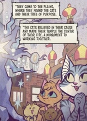 Size: 743x1031 | Tagged: safe, artist:andypriceart, idw, tree of harmony, abyssinian, g4, spoiler:comic, spoiler:comic100, abyssinia, elements of harmony, temple, unnamed abyssinian, unnamed character