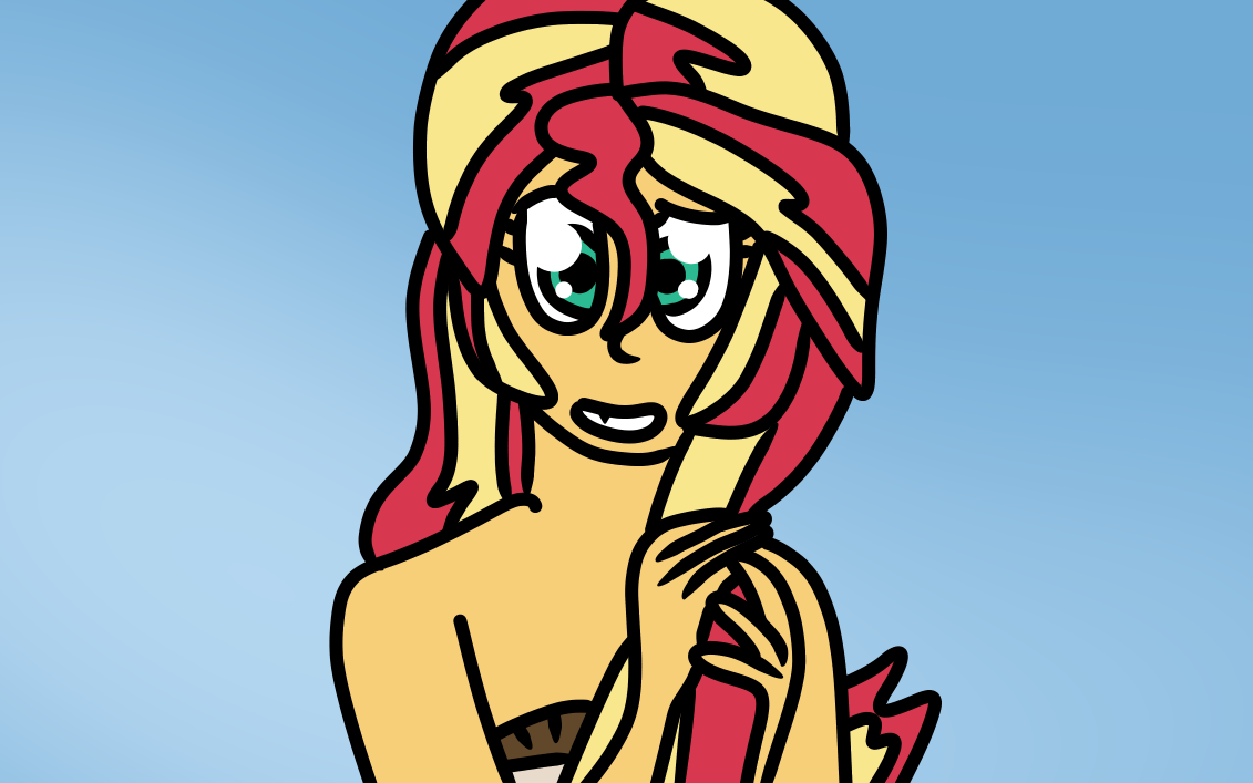 2658952 Safe Artist Jadeharmony Sunset Shimmer Fanfic Sunset