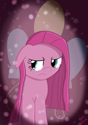 Size: 2480x3508 | Tagged: safe, artist:ace play, pinkie pie, earth pony, pony, g4, female, frown, high res, mare, pinkamena diane pie, pinkie pie is not amused, sad, solo, unamused, when she doesn't smile