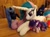 Size: 720x532 | Tagged: safe, fluttershy, izzy moonbow, princess celestia, princess luna, g4, g5, bronukon, bronukon 2021, bronukon next, irl, photo, plushie, ukraine