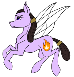 Size: 1969x2048 | Tagged: safe, alternate version, artist:agdapl, flutter pony, pony, crossover, female, ponified, pyro (tf2), rule 63, species swap, team fortress 2, wings