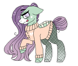 Size: 320x271 | Tagged: safe, artist:inspiredpixels, oc, oc only, pony, floppy ears, raised hoof, simple background, solo, transparent background