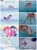 Size: 4096x5462 | Tagged: safe, pinkie pie, spike, twilight sparkle, deer, dragon, pony, rabbit, unicorn, g4, my little pony: friendship is magic, season 1, winter wrap up, animal, bambi, butt, butt pushing, comparison, disney, female, ice skating, male, open mouth, pushing, rump push, unicorn twilight