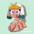Size: 2000x2000 | Tagged: safe, artist:eveeyuwu, somnambula, pegasus, pony, g4, high res, simple background, smiling, solo