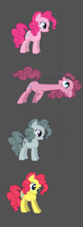 Size: 640x1731 | Tagged: safe, pinkie pie, earth pony, pony, fighting is magic, g4, concept art