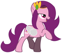Size: 7000x5934 | Tagged: safe, artist:laszlvfx, pipp petals, pegasus, pony, g4, g5, absurd resolution, colored wings, female, g5 to g4, mare, open mouth, simple background, solo, transparent background, vector, wings