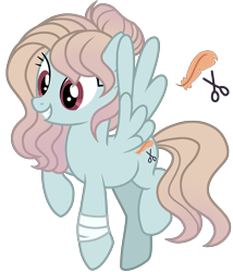Size: 2049x2393 | Tagged: safe, artist:dayspringsentryyt, oc, oc only, pegasus, pony, female, high res, mare, simple background, solo, transparent background