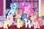 Size: 4112x2692 | Tagged: dead source, safe, artist:cheekycheesefan101, oc, oc only, oc:coral sparkle, oc:starflight sparkle, alicorn, earth pony, hybrid, pegasus, pony, unicorn, female, interspecies offspring, mare, offspring, parent:applejack, parent:caramel, parent:cheese sandwich, parent:discord, parent:fancypants, parent:flash sentry, parent:fluttershy, parent:pinkie pie, parent:rainbow dash, parent:rarity, parent:soarin', parent:twilight sparkle, parents:carajack, parents:cheesepie, parents:discoshy, parents:flashlight, parents:raripants, parents:soarindash