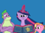 Size: 1599x1199 | Tagged: safe, artist:blazewing, luster dawn, spike, twilight sparkle, alicorn, dragon, pony, unicorn, g4, my little pony: friendship is magic, the last problem, atg 2021, colored background, crossed arms, drawpile, female, glowing horn, horn, magic, magic aura, male, memory, newbie artist training grounds, older, older spike, older twilight, older twilight sparkle (alicorn), princess twilight 2.0, reminiscing, scrapbook, smiling, telekinesis, trio, twilight sparkle (alicorn)