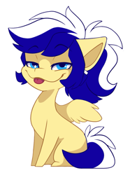 Size: 795x1071 | Tagged: safe, artist:arctic-fox, oc, oc only, oc:animatedpony, pegasus, pony, :p, male, simple background, solo, tongue out, transparent background, white outline