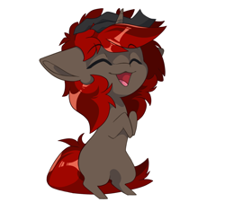 Size: 1500x1412 | Tagged: oc name needed, safe, alternate character, alternate version, artist:arctic-fox, oc, oc only, pony, unicorn, chibi, solo