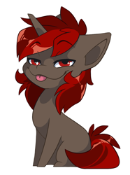 Size: 770x1036 | Tagged: oc name needed, safe, alternate character, alternate version, artist:arctic-fox, oc, oc only, pony, unicorn, chibi, solo