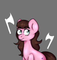 Size: 2500x2650 | Tagged: safe, artist:ranillopa, oc, oc only, earth pony, pony, digital art, female, high res, hooves, mare, simple background, sitting, solo, tail