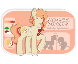 Size: 3000x2500 | Tagged: safe, artist:heyltsblaze, big macintosh, fluttershy, oc, oc only, oc:summer medley, earth pony, pony, g4, apron, clothes, female, high res, male, mare, offspring, parent:big macintosh, parent:fluttershy, parents:fluttermac, ship:fluttermac, shipping, silhouette, simple background, solo, straight, transparent background, unshorn fetlocks