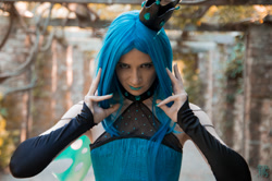 Size: 1200x795 | Tagged: safe, artist:lady ava, queen chrysalis, human, g4, clothes, cosplay, costume, irl, irl human, photo, sleeveless