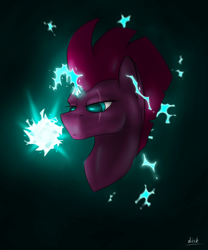 Size: 2500x3000 | Tagged: safe, artist:diskrt, tempest shadow, pony, unicorn, g4, high res, solo