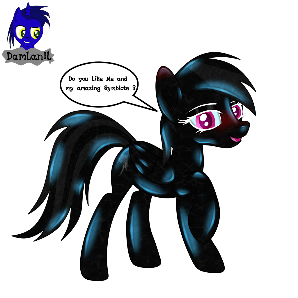  2660943 Safe Artist damlanil Rainbow Dash Latex Pony Original