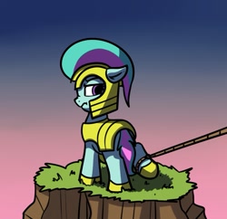 Size: 925x897 | Tagged: safe, artist:neuro, pony, armor, female, guardsmare, mare, rope, royal guard
