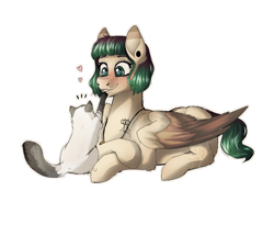 Size: 2227x1824 | Tagged: safe, artist:scalent, oc, oc only, cat, pegasus, pony, solo