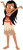 Size: 253x545 | Tagged: safe, artist:selenaede, artist:user15432, human, equestria girls, g4, arms in the air, bare shoulders, barefoot, barely eqg related, base used, black hair, clothes, crossover, dark skin, disney, disney princess, dress, equestria girls style, equestria girls-ified, feet, female, jewelry, moana, moana waialiki, moderate dark skin, necklace, open mouth, open smile, polynesian, simple background, smiling, solo, strapless, white background