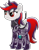 Size: 2570x3282 | Tagged: safe, artist:php178, derpibooru exclusive, princess luna, oc, oc only, oc:blackjack, alicorn, cyborg, pony, unicorn, fallout equestria, fallout equestria: project horizons, g4, my little pony: the movie, .svg available, amputee, armor, colored pupils, cyber eyes, cyber legs, cybernetic legs, cyberpunk, delta pipbuck, fanfic art, feathered wings, female, folded wings, happy, headcanon in the description, high res, highlights, implied princess luna, level 5 (iconium) (project horizons), looking at something, mare, moonlight eclipse (project horizons), movie accurate, rapier, sheath, simple background, smiling, solo, standing, svg, sword, transparent background, vector, weapon, wings