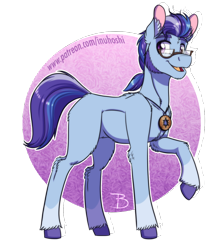Size: 1104x1232 | Tagged: safe, artist:inuhoshi-to-darkpen, argyle starshine, earth pony, pony, g5, cloven hooves, glasses, jewelry, male, necklace, open mouth, raised hoof, simple background, skunk stripe, solo, transparent background
