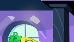 Size: 1280x727 | Tagged: safe, screencap, equestria games (episode), g4, background, bag, crystal empire, no pony, scenic ponyville, train station, window
