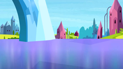 Size: 1280x727 | Tagged: safe, screencap, equestria games (episode), g4, season 4, background, crystal, crystal empire, no pony, scenic ponyville