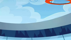 Size: 1280x727 | Tagged: safe, screencap, equestria games (episode), g4, background, cloud, day, jewelry, no pony, ring, scenic ponyville, sky, stadium