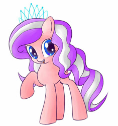 Size: 973x1037 | Tagged: safe, artist:shadowhawx, diamond tiara, earth pony, pony, g4, looking at you, older, smiling, solo