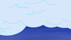 Size: 1280x727 | Tagged: safe, screencap, equestria games (episode), g4, background, cloud, night, no pony, scenic ponyville, sky, stars