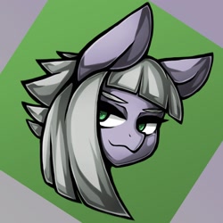 Size: 1764x1764 | Tagged: safe, artist:kyouman1010, limestone pie, earth pony, pony, g4, bust, portrait, smiling, solo, when she smiles