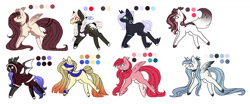 Size: 1995x827 | Tagged: safe, artist:inspiredpixels, oc, oc only, pony, adoptable