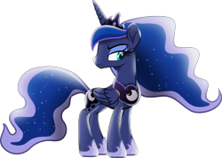 Size: 3469x2472 | Tagged: safe, artist:php178, derpibooru exclusive, princess luna, alicorn, pony, g4, luna eclipsed, my little pony: the movie, .svg available, 2021, asserting dominance, circlet, clothes, colored pupils, crown, dominant, ethereal mane, ethereal tail, female, high res, highlights, inkscape, jewelry, mare, movie accurate, moviefied, peytral, regalia, royalty, serious, serious face, shading, shoes, show moviefied, simple background, solo, standing, svg, transparent background, vector