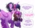 Size: 1077x862 | Tagged: safe, artist:riukime, twilight sparkle, oc, oc:jinx, alicorn, draconequus, hybrid, pony, g4, alternate hairstyle, dialogue, duo, female, filly, hair bun, interspecies offspring, mama twilight, mare, mouth hold, offspring, open mouth, parent:discord, parent:twilight sparkle, parents:discolight, scruff, simple background, speech bubble, twilight sparkle (alicorn), white background