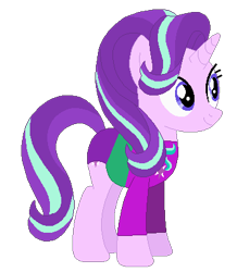 Size: 356x408 | Tagged: safe, artist:selenaede, artist:user15432, starlight glimmer, pony, unicorn, g4, base used, clothes, cutie mark on clothes, leotard, olympics, simple background, solo, sports, sports outfit, sporty style, swimsuit, transparent background