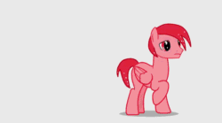 Size: 854x476 | Tagged: safe, artist:crystalstarstudio, oc, oc only, oc:red hooves, pegasus, pony, animated, cat ears, cyrillic, dream keepers (crystal star studio), duo, female, gif, male, mare, russian, stallion, youtube link