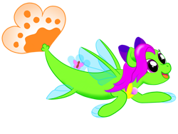 Size: 1024x768 | Tagged: safe, artist:davidsoncch, oc, oc only, pegasus, pony, seapony (g4), dorsal fin, female, fin wings, fins, fish tail, jewelry, necklace, open mouth, purple eyes, purple mane, ribbon, seaponified, simple background, smiling, solo, species swap, tail, transparent background, wings