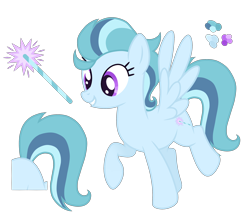 Size: 3000x2600 | Tagged: safe, artist:magicuniclaws, oc, oc only, pegasus, pony, female, high res, magical lesbian spawn, mare, offspring, parent:indigo zap, parent:trixie, simple background, solo, transparent background