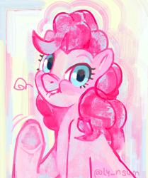 Size: 1910x2280 | Tagged: safe, artist:lynsum, pinkie pie, earth pony, pony, g4, female, mare, solo