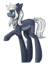 Size: 1445x1841 | Tagged: safe, artist:inspiredpixels, oc, oc only, earth pony, pony, pale belly, raised hoof, signature, simple background, solo, transparent background