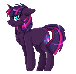 Size: 278x272 | Tagged: safe, artist:inspiredpixels, oc, oc only, pony, unicorn, animated, female, floppy ears, gif, mare, simple background, solo, transparent background