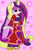 Size: 1336x2048 | Tagged: safe, artist:tenebrousmelancholy, princess cadance, alicorn, anthro, unguligrade anthro, g4, clothes, digital art, eyeshadow, female, heart, jewelry, makeup, regalia, royalty, simple background, solo