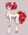 Size: 2034x2555 | Tagged: safe, artist:1an1, twist, earth pony, pony, g4, glasses, high res, looking at you, solo